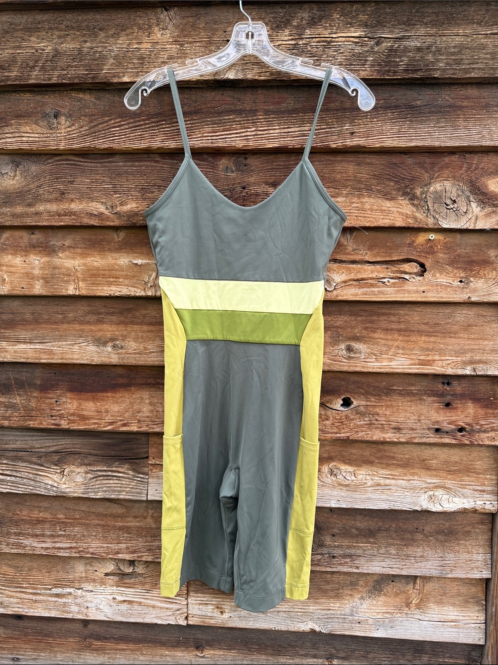 Cotopaxi recycled nylon blend one piece romper
